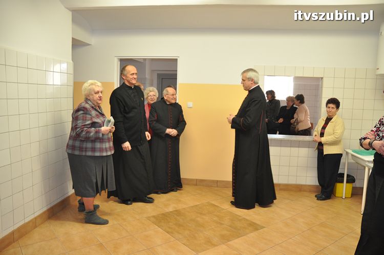 Uroczyste otwarcie stołówki im. św. Faustyny w Szubinie