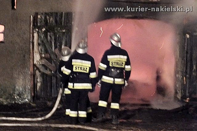 Spłonął budynek inwentarski wraz z trzodą chlewną
