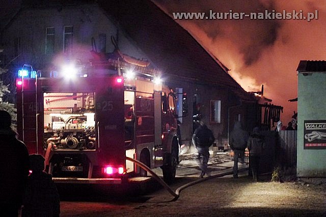 Spłonął budynek inwentarski wraz z trzodą chlewną