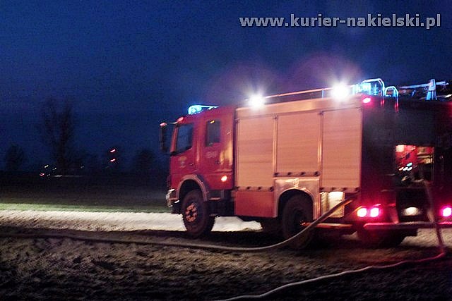 Spłonął budynek inwentarski wraz z trzodą chlewną