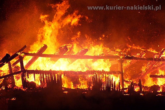 Spłonął budynek inwentarski wraz z trzodą chlewną
