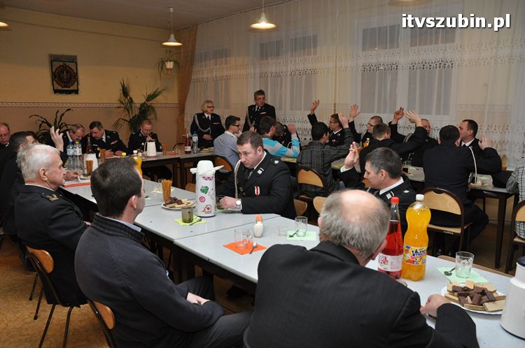 Zebranie sprawozdawcze OSP Szubin za 2011 rok