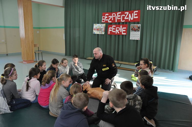 SP nr 1 w Szubinie gościła strażaków w ramach akcji 