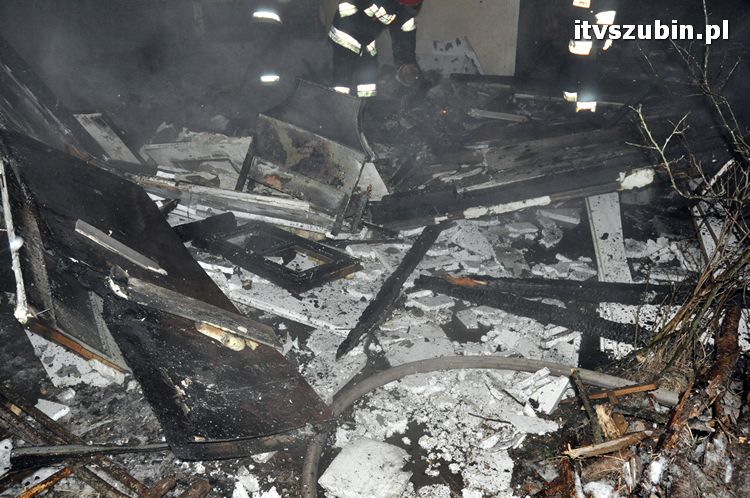 Spłonął budynek gospodarczy w Rynarzewie