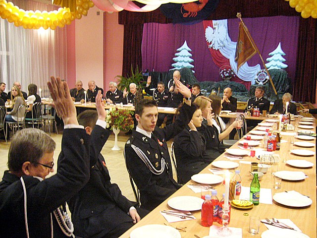 Zebranie sprawozdawcze Ochotniczej Straży Pożarnej w Rynarzewie