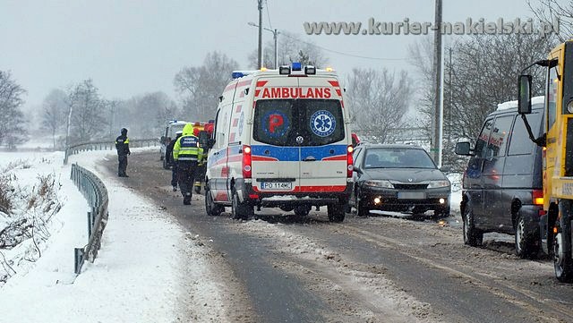 Wypadek w Występie gmina Nakło nad Notecią