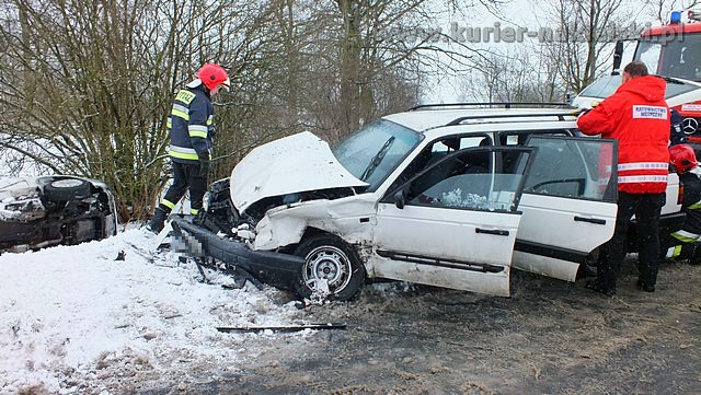 Wypadek w Występie gmina Nakło nad Notecią