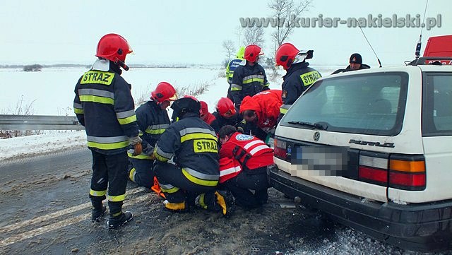 Wypadek w Występie gmina Nakło nad Notecią