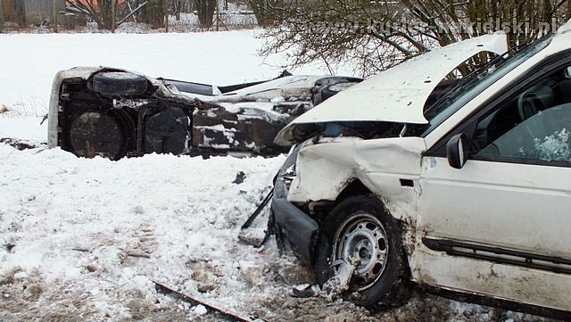Wypadek w Występie gmina Nakło nad Notecią