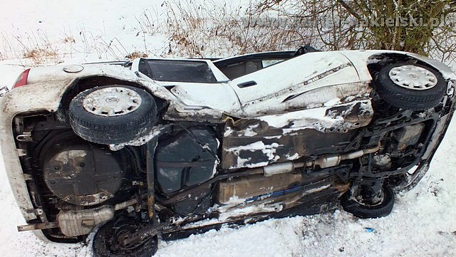 Wypadek w Występie gmina Nakło nad Notecią