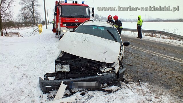 Wypadek w Występie gmina Nakło nad Notecią