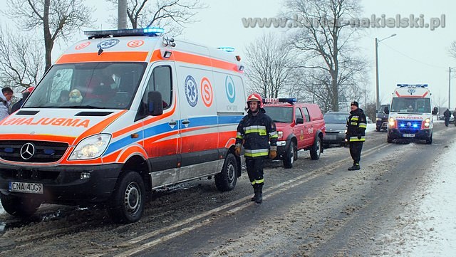 Wypadek w Występie gmina Nakło nad Notecią