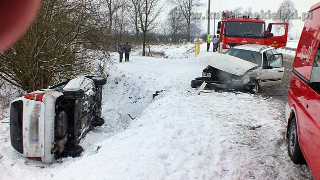 Wypadek w Występie gmina Nakło nad Notecią