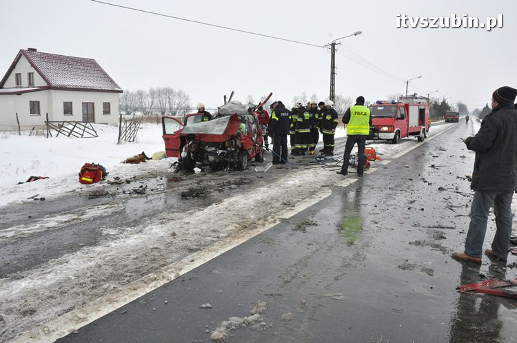 Śmiertelny wypadek w Kcyni