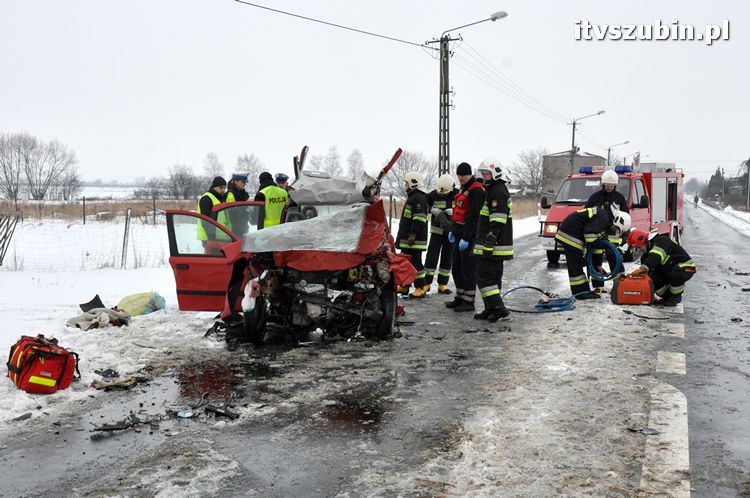 Śmiertelny wypadek w Kcyni