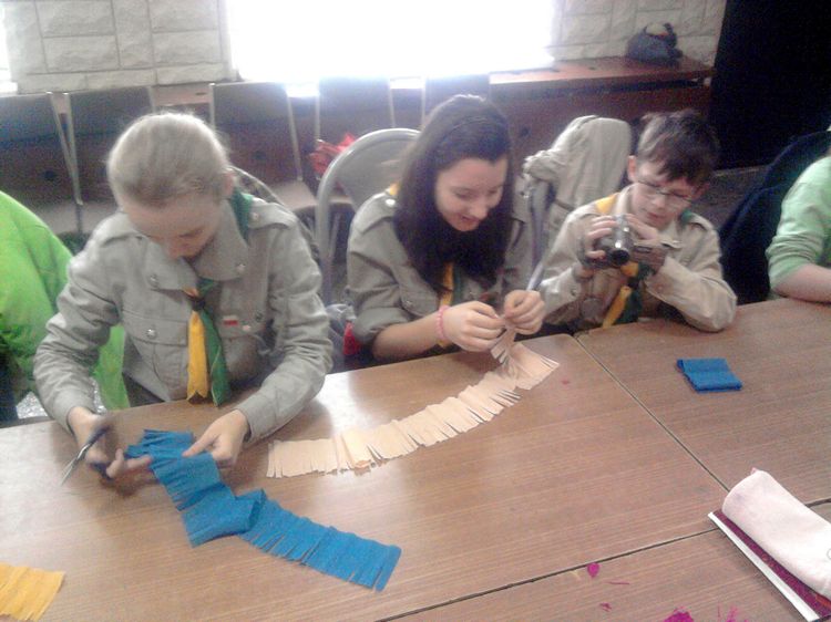 Pracowite i kreatywne ferie szubińskich druhów