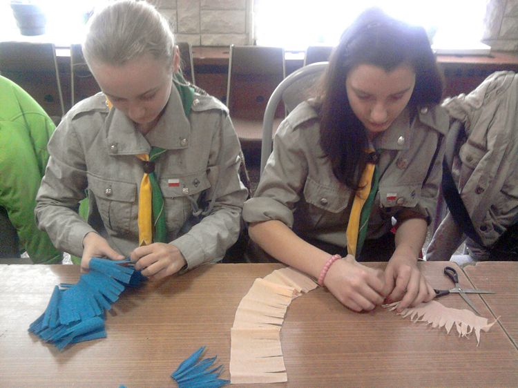 Pracowite i kreatywne ferie szubińskich druhów