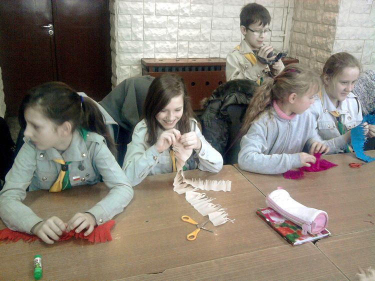 Pracowite i kreatywne ferie szubińskich druhów