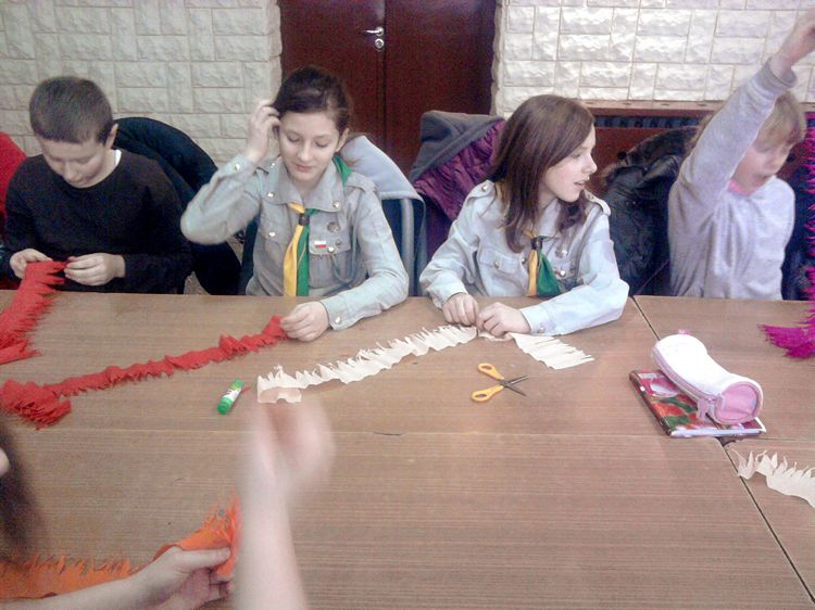 Pracowite i kreatywne ferie szubińskich druhów