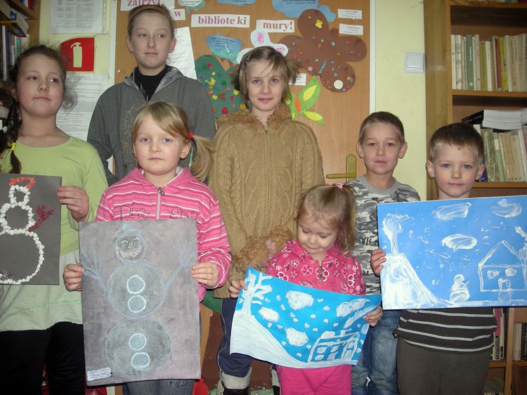 Zima wkoło jest wesoło - Ferie w Samoklęskach Małych