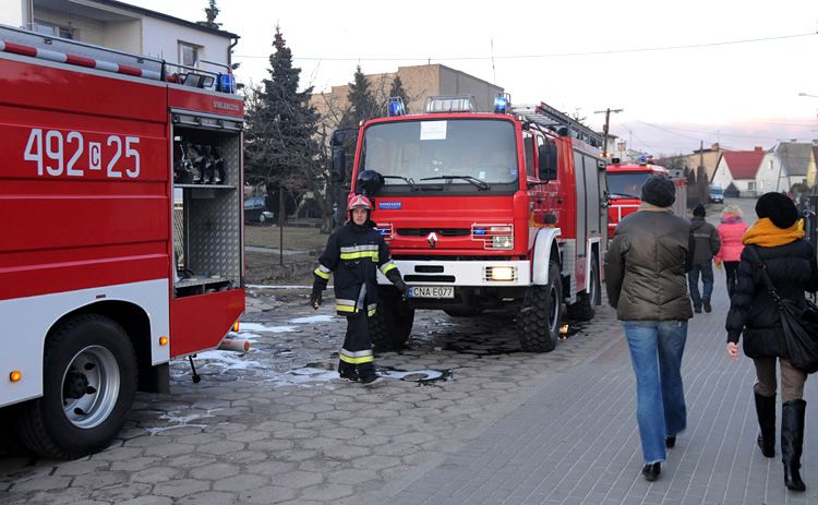 Pożar garażu w Szubinie