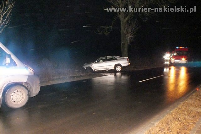 Seat Toledo uderzył w drzewo