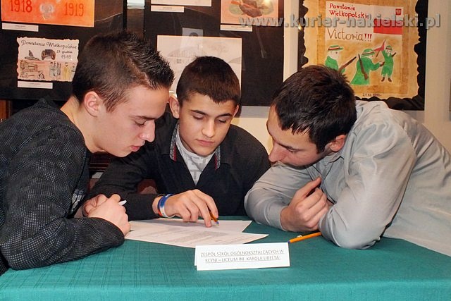 I LO w Szubinie wygrywa konkurs wiedzy historycznej o Powstaniu Wielkopolskim