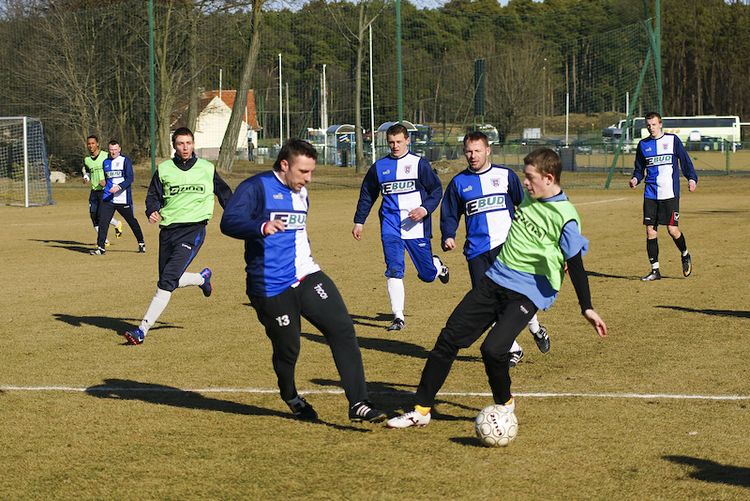 Mecz sparingowy - LKS Szubinianka Szubin - MGLKS Victoria Koronowo