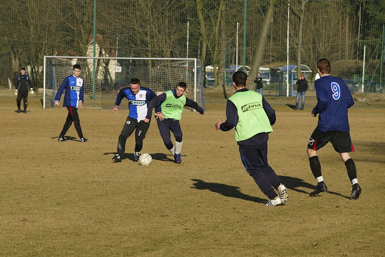 Mecz sparingowy - LKS Szubinianka Szubin - MGLKS Victoria Koronowo