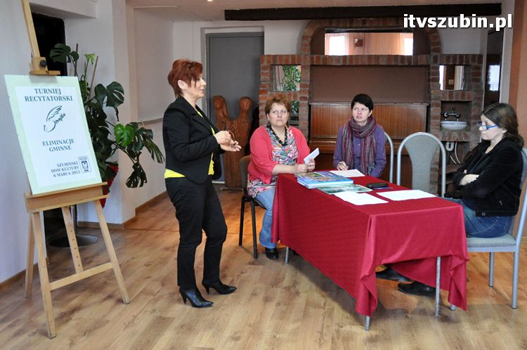 Turniej recytatorski Strofka - eliminacje gminne w SDK