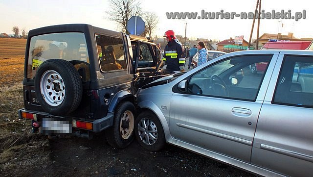 Kolizja w Śmielinie