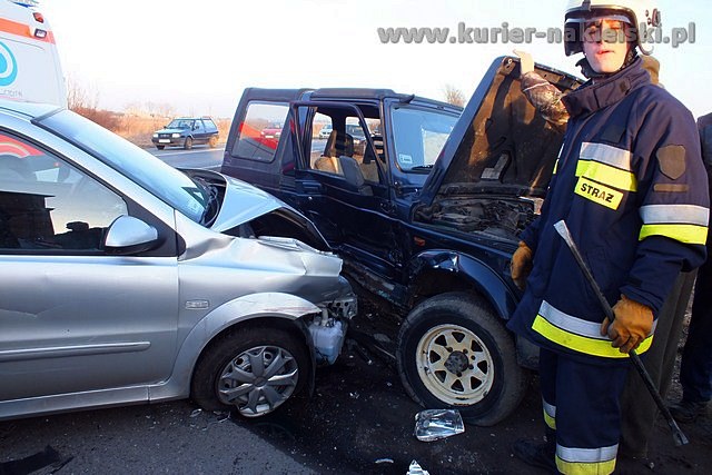 Kolizja w Śmielinie