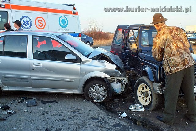 Kolizja w Śmielinie