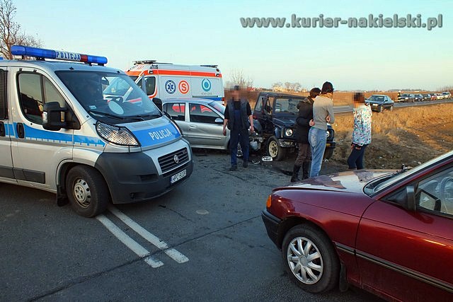 Kolizja w Śmielinie