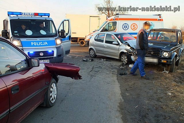 Kolizja w Śmielinie