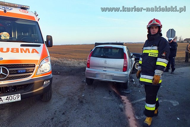 Kolizja w Śmielinie