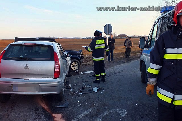 Kolizja w Śmielinie