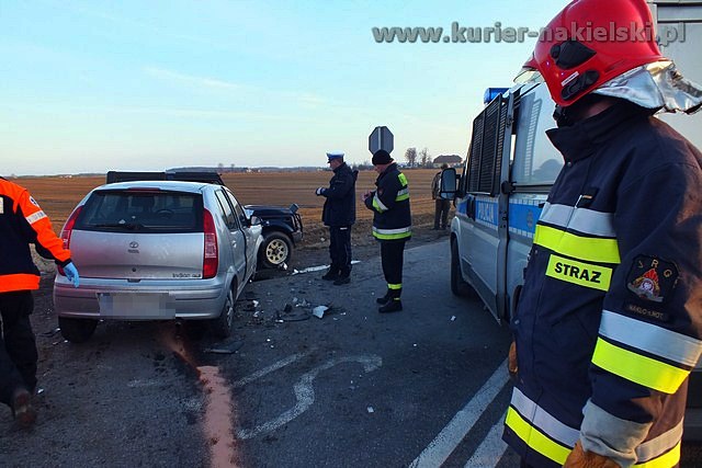 Kolizja w Śmielinie