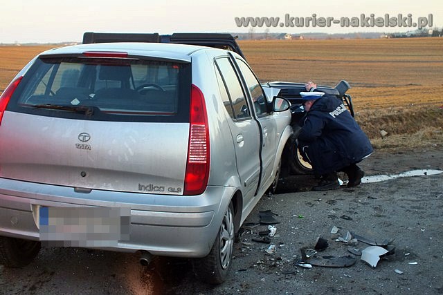 Kolizja w Śmielinie