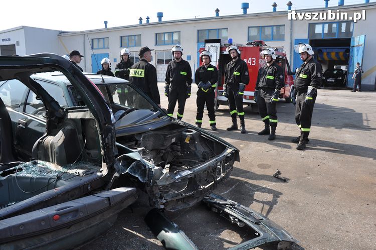 Szkolenie praktyczne z zakresu ratownictwa technicznego dla druhów OSP z terenu powiatu nakielskiego