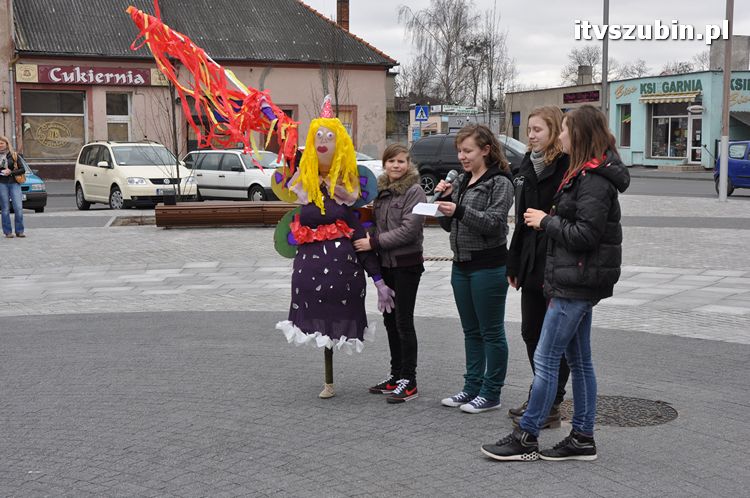 Gimnazjum nr 1 w Szubinie powitało wiosnę na wesoło