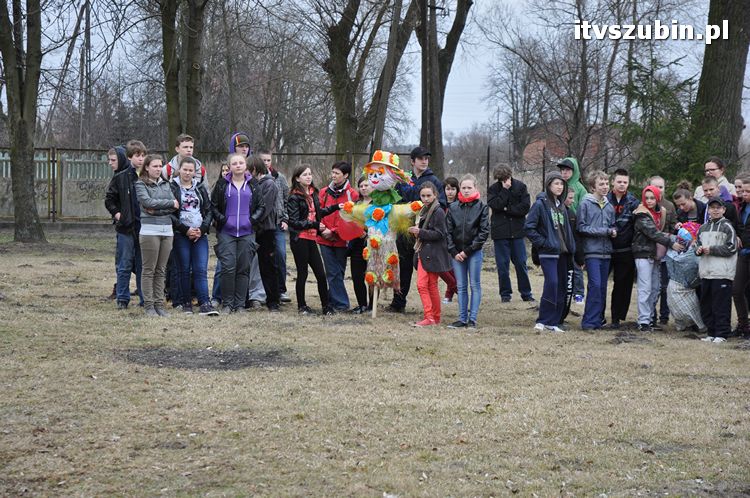 Gimnazjum nr 1 w Szubinie powitało wiosnę na wesoło