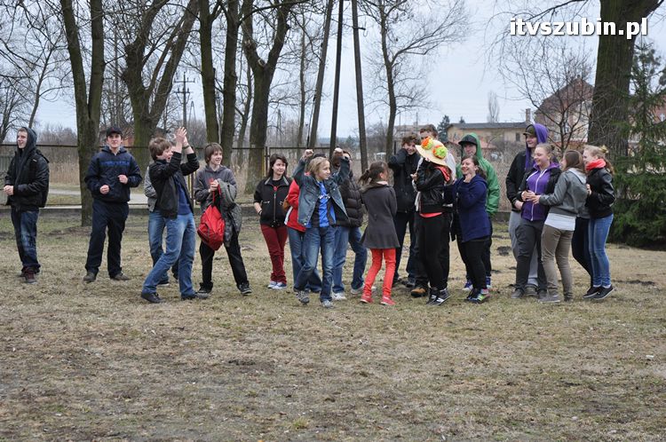 Gimnazjum nr 1 w Szubinie powitało wiosnę na wesoło