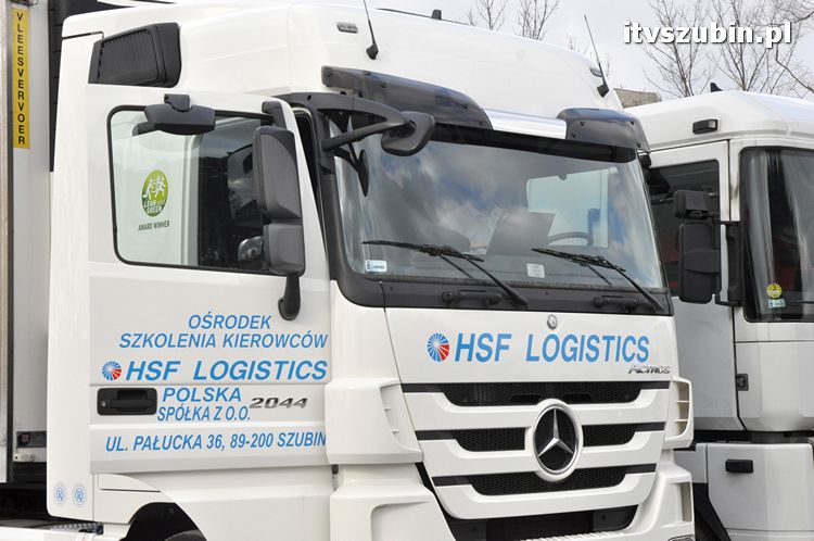 HSF LOGISTICS POLSKA sp. z o.o. w Szubinie ambasadorem ECO-DRIVING w Polsce