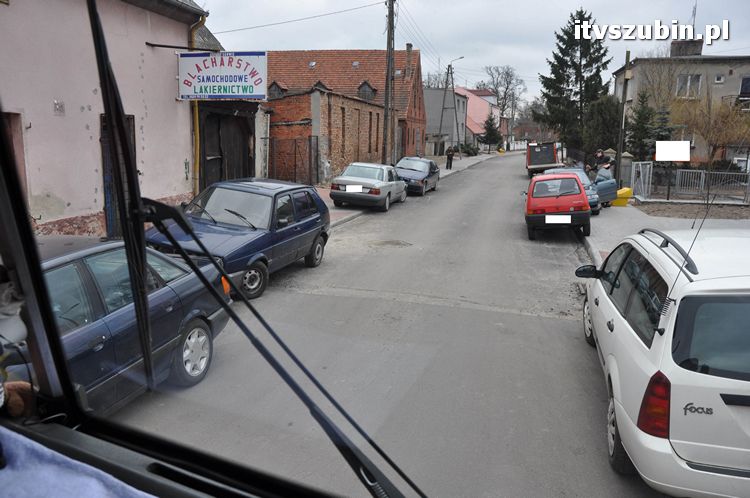 Dezorganizacja ruchu w okolicach szubińskiego rynku ciąg dalszy