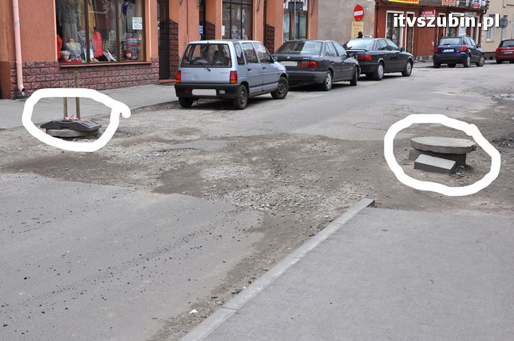 Dezorganizacja ruchu w okolicach szubińskiego rynku ciąg dalszy