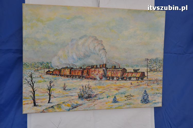Powitanie wiosny przy ruinach szubińskiego zamku