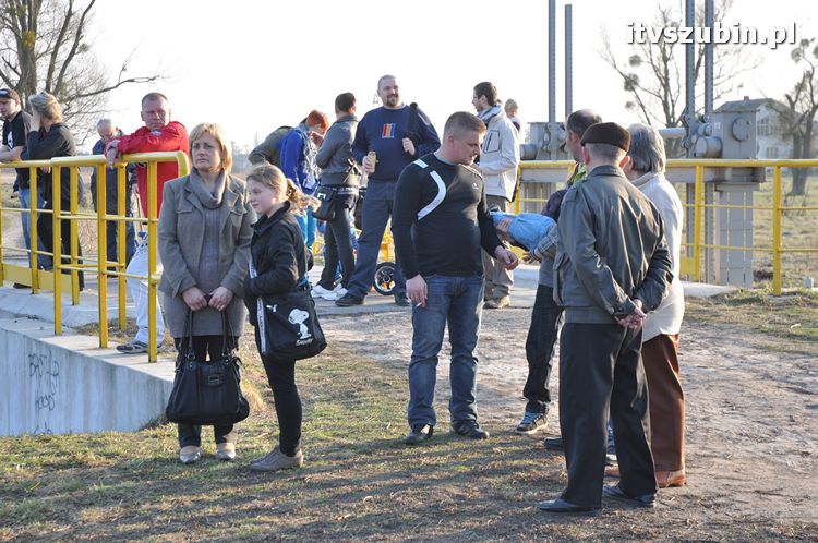Powitanie wiosny przy ruinach szubińskiego zamku
