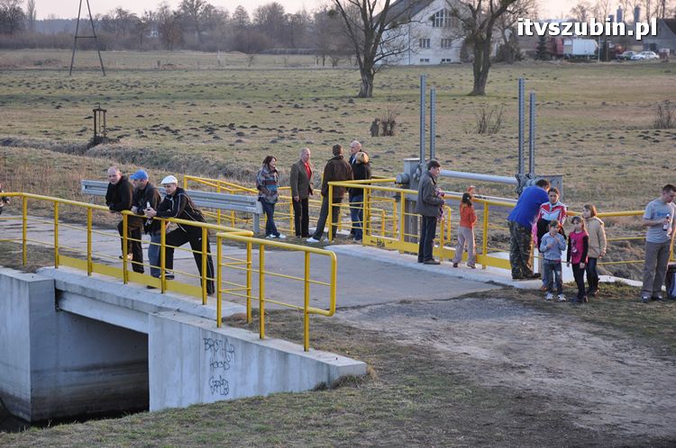 Powitanie wiosny przy ruinach szubińskiego zamku