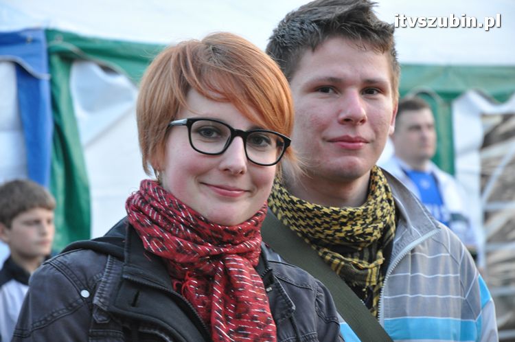 Powitanie wiosny przy ruinach szubińskiego zamku